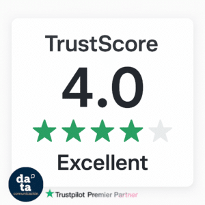 DATA Comunicación, agencia Premiere Partner de Trustpilot en España
