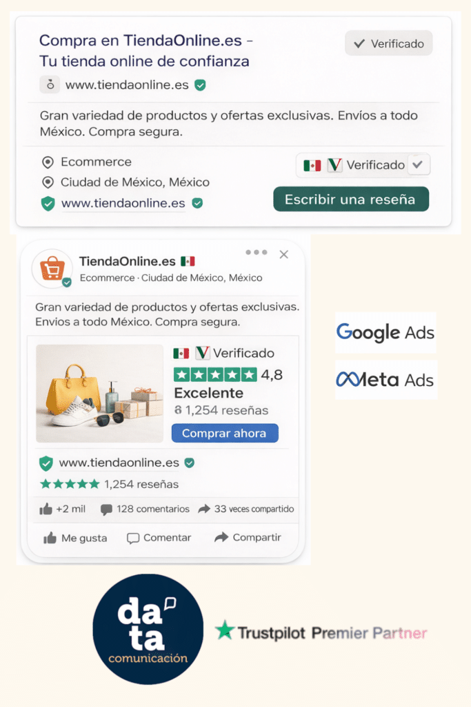 DATA Comunicación, agencia Premiere Partner de Trustpilot en España
