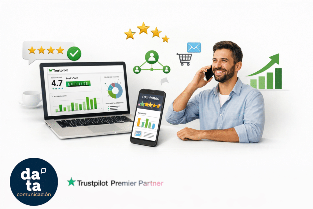 Cómo la reputación digital se puede transformar en ingresos 1 DATA Comunicación, agencia Premiere Partner de Trustpilot en España