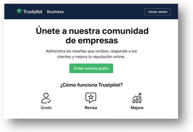 reclamar perfil en trustpilot 1