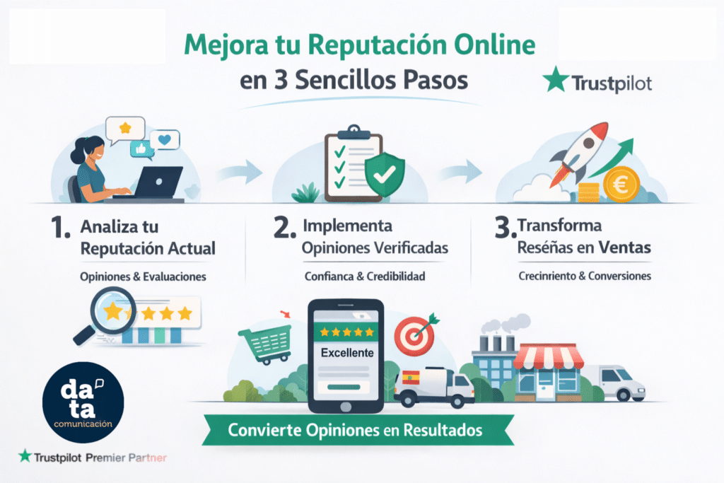 DATA Comunicación, agencia Premiere Partner de Trustpilot en España