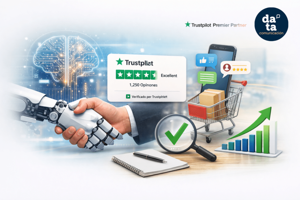 DATA Comunicación, agencia Premiere Partner de Trustpilot en España