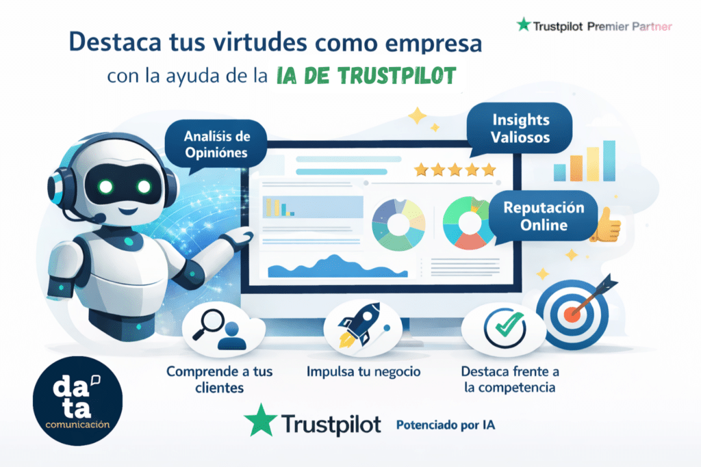 DATA Comunicación, agencia Premiere Partner de Trustpilot en España
