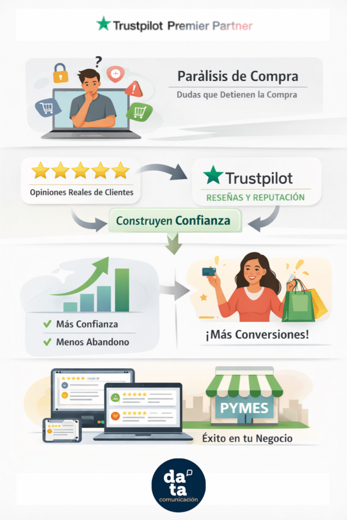DATA Comunicación, agencia Premiere Partner de Trustpilot en España