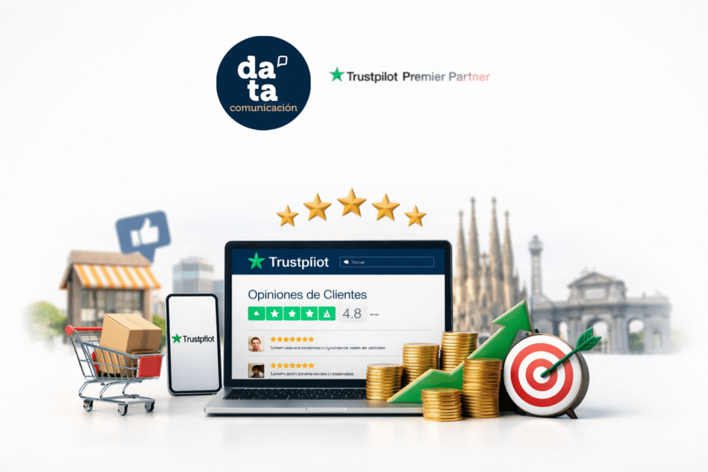 DATA Comunicación, agencia Premiere Partner de Trustpilot en España