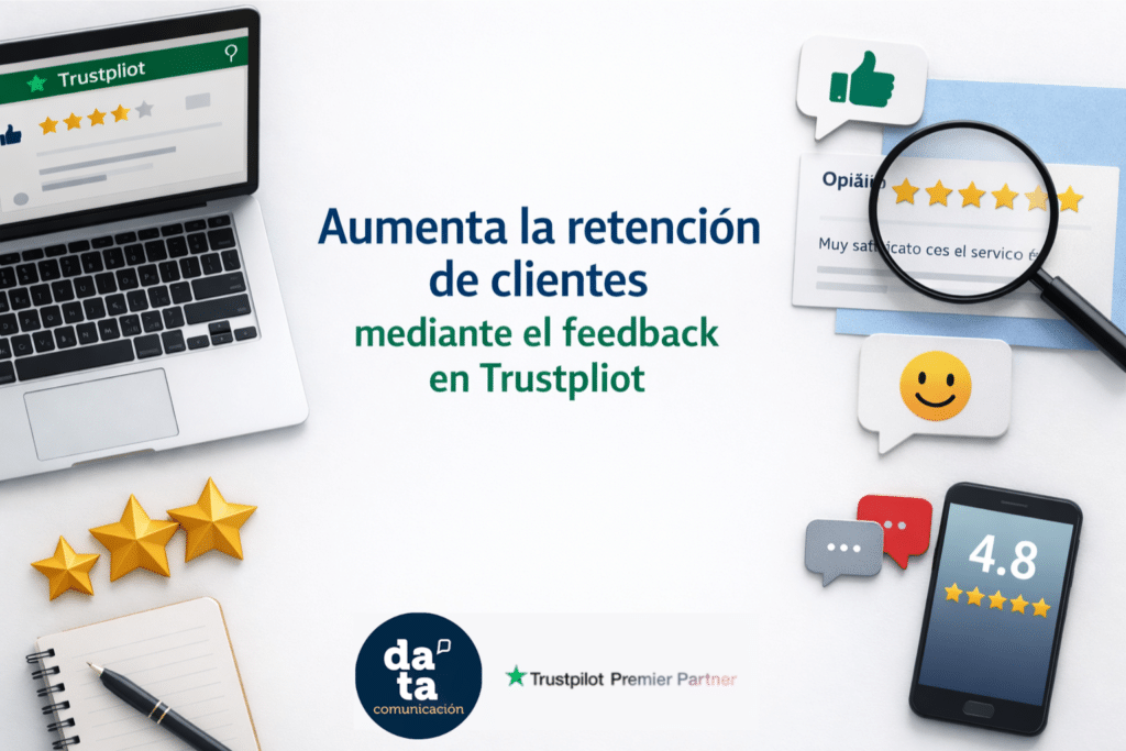 DATA Comunicación, agencia Premiere Partner de Trustpilot en España