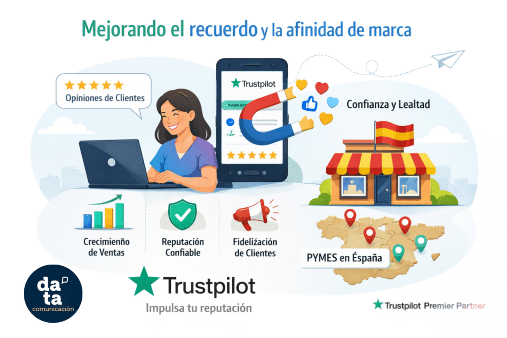 DATA Comunicación, agencia Premiere Partner de Trustpilot en España