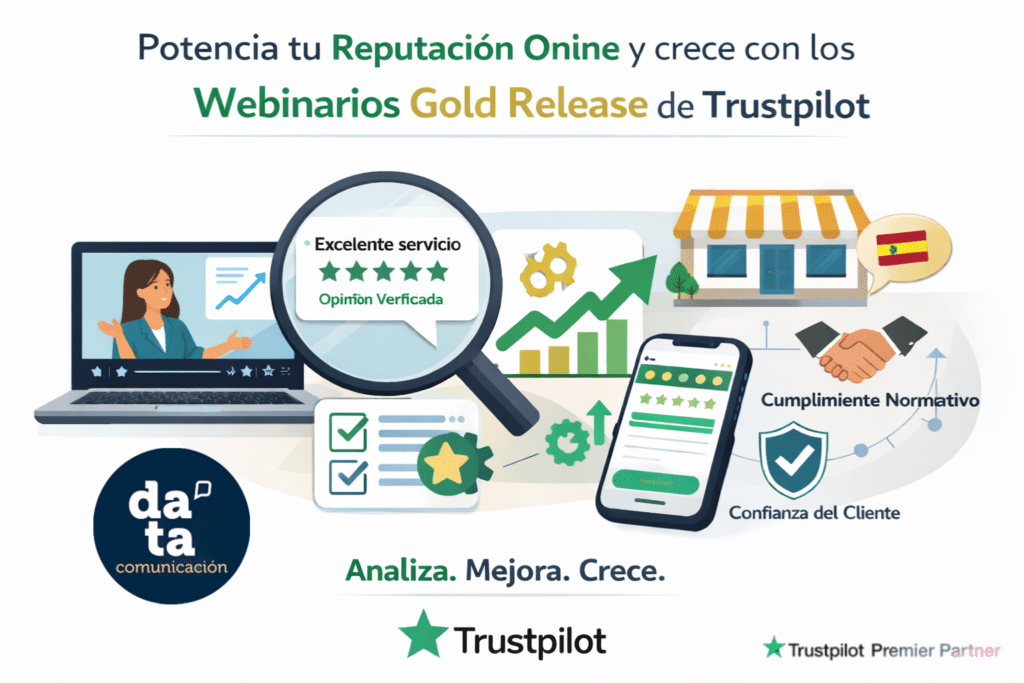 DATA Comunicación, agencia Premiere Partner de Trustpilot en España
